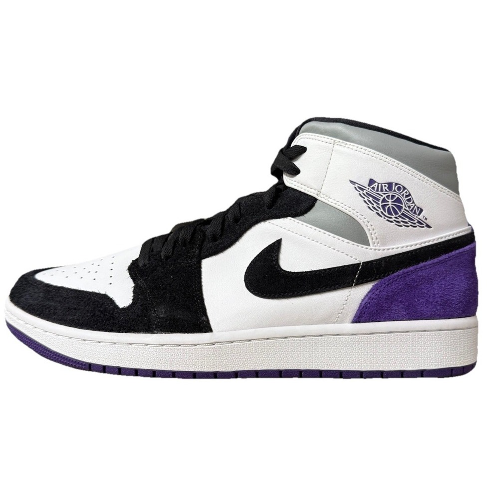 Nike Air Jordan 1 Mid SE Varsity Purple | 852542-105 Men Size 12.5